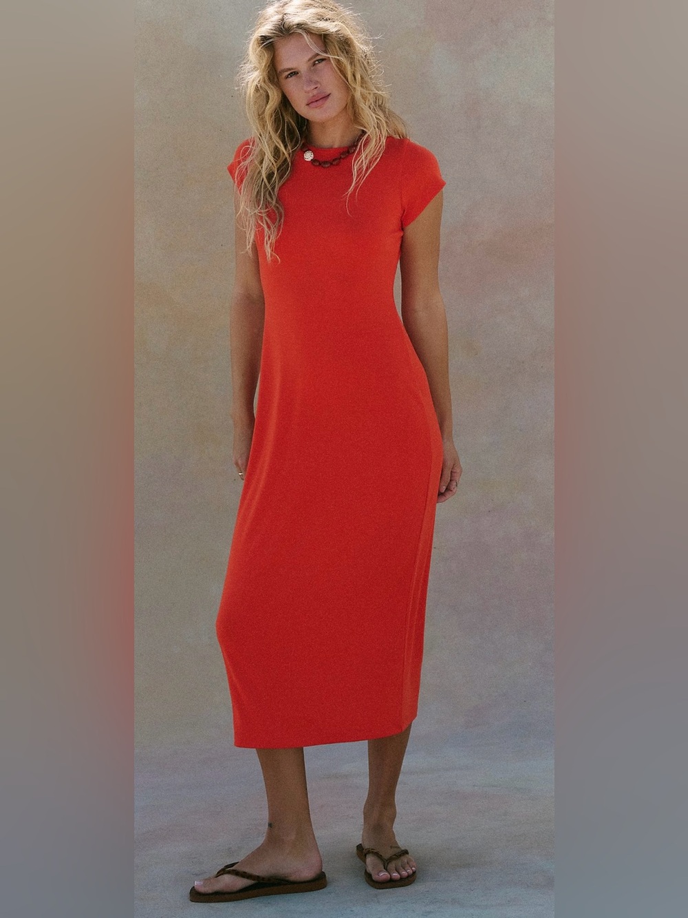 NWOT Free People Free-est Good Feels Midi Dress